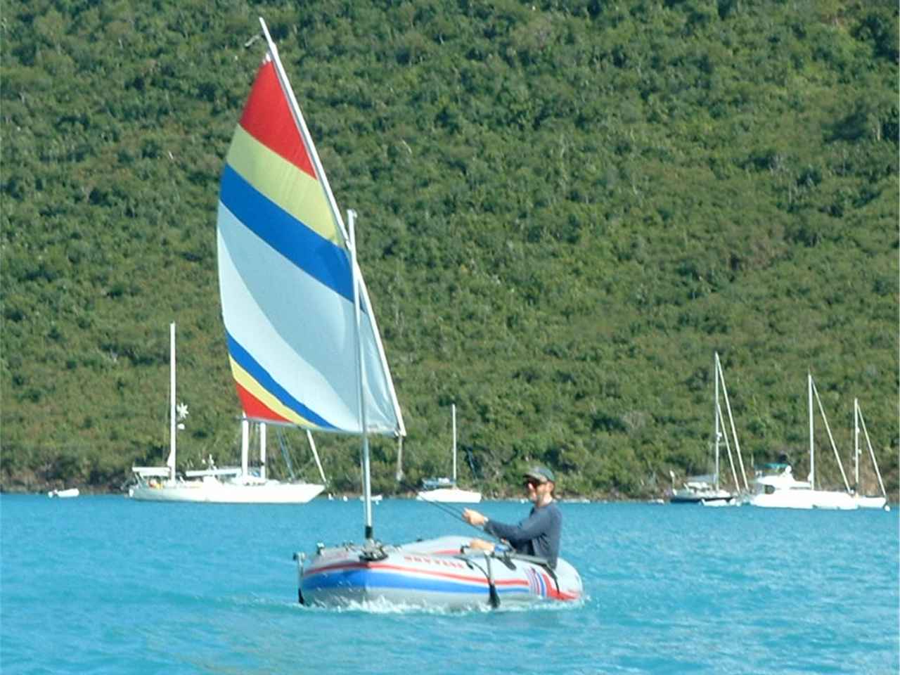 Sailboats To Go » Catalog » Inflatable Dinghy Sailing Rig