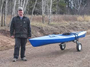Sailboats To Go » Canoe and Kayak Cart with 16-inch Heavy Duty Wheels